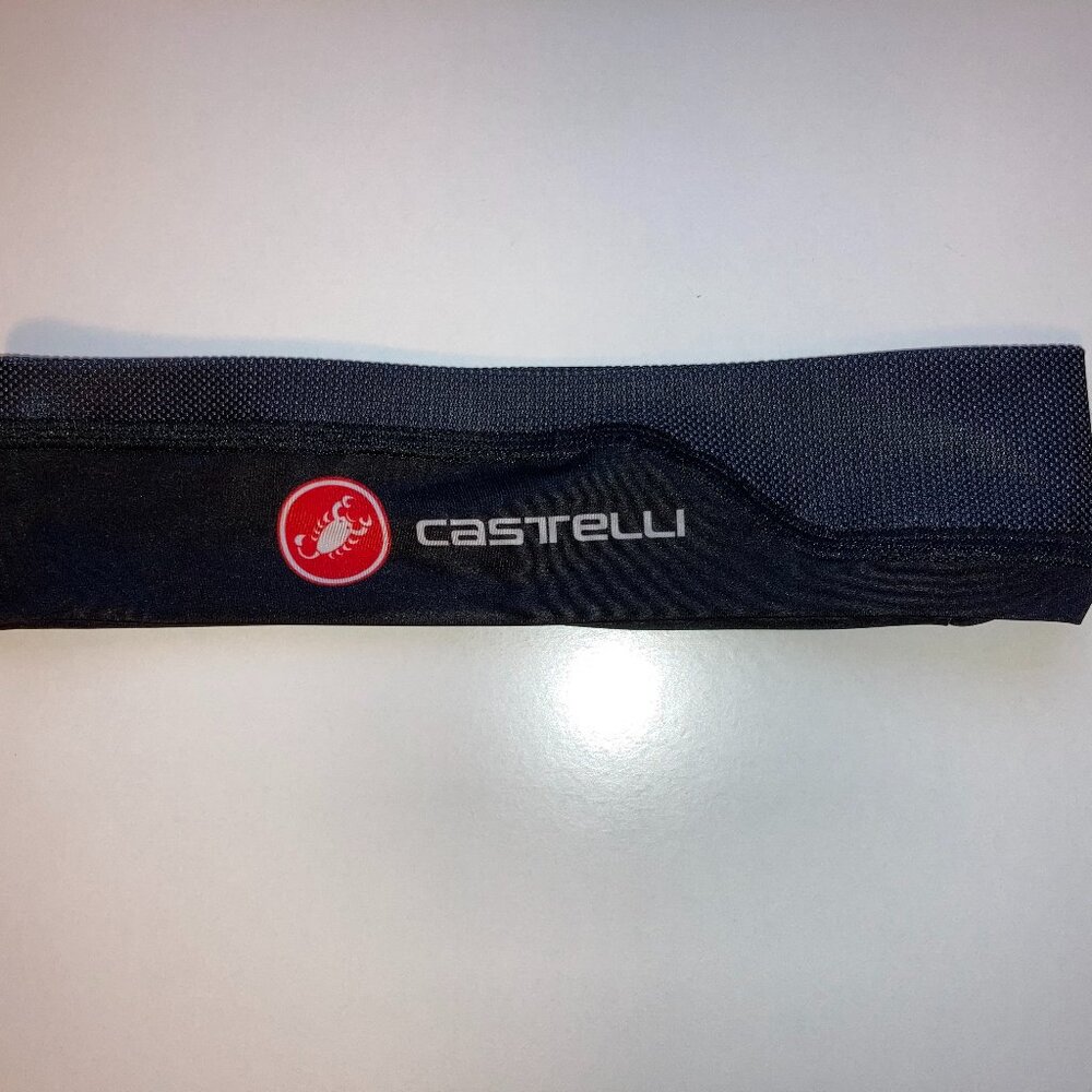 Castelli unisex black headband